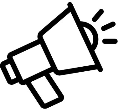 piyasa simgesi, minimalist vektör illüstrasyonu