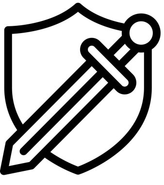 dövüş simgesi beyaz arkaplanda izole edildi, vektör illüstrasyonu