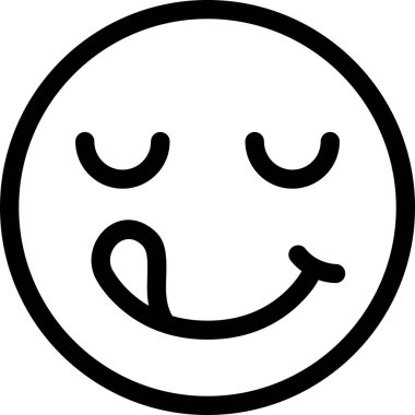 Maskot duygularının modern grafik çizimi Mutlu simge