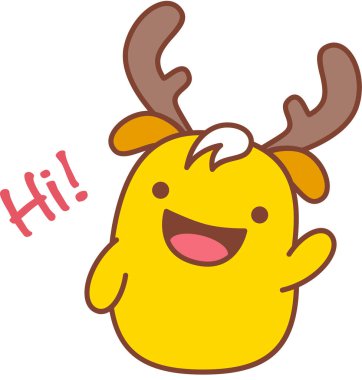 Gülümseme ifadesi yüz ifadeleri vektör illüstrasyonu