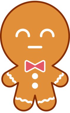 Sıkıcı yüz beyaz arkaplanda izole edilmiş, vektör illüstrasyonu