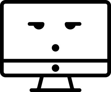 ifade yüz ifadeleri vektör illüstrasyonu