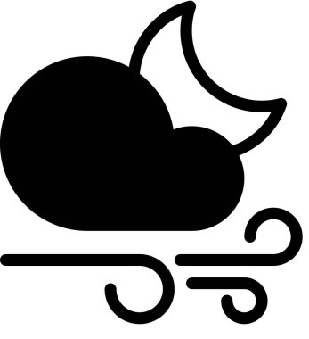 gece web vektör resimleme arkaplanı