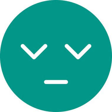 İfade yüz ifadesi duygu simgesi vektörü, soluk yüz yüz simgesi etiket notasında avatardır 