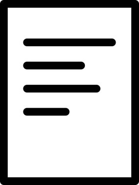 metin belgesi vektörü, illüstrasyon