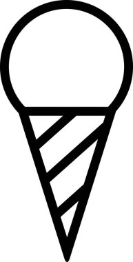 dondurma web simgesi vektör resimleme arkaplanı 