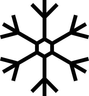 Boşluk vektör resmini Noel kar tanesiyle kopyala