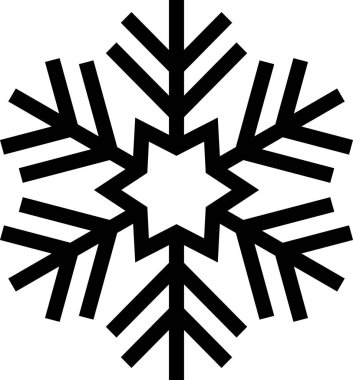 Boşluk vektör resmini Noel kar tanesiyle kopyala