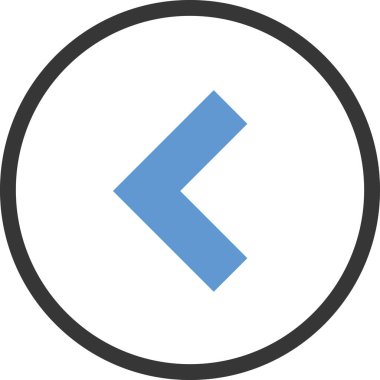 Beyaz arkaplanda izole edilmiş ok simgesi, vektör illüstrasyonu