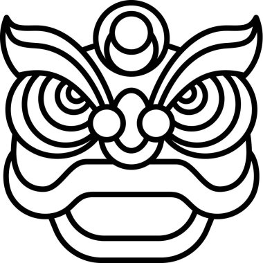 aslan web vektör resimleme arkaplanı 