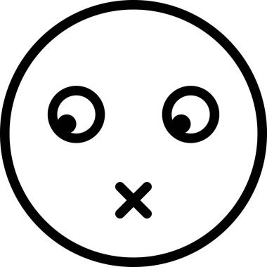 ifade yüz ifadeleri vektör illüstrasyonu