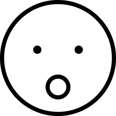 şaşırmış yüz avatarı, ifade duygu hali