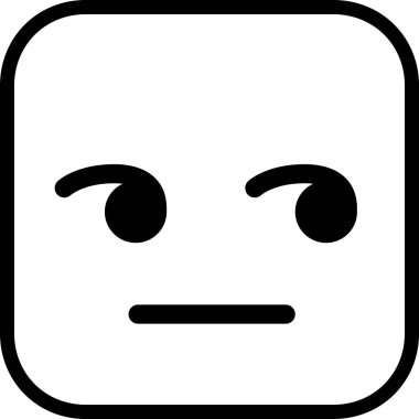 Maskot duygularının modern grafik vektör illüstrasyonuName