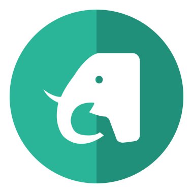 Fil web vektör resimleme arkaplanı 