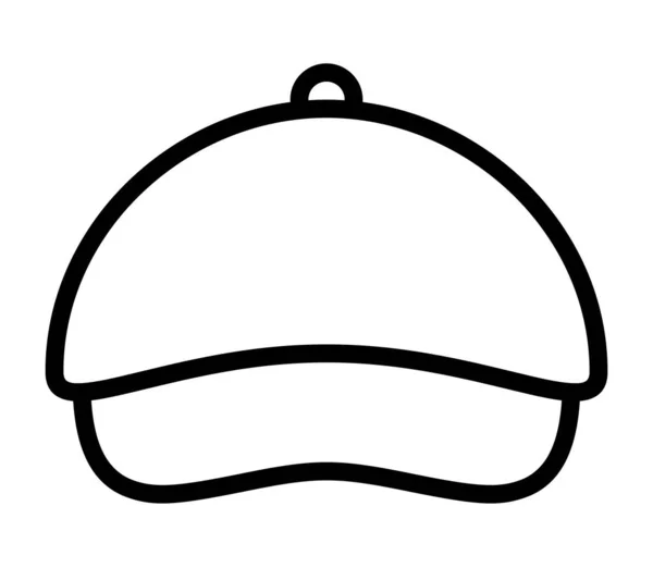Ilustração Vetorial Chapéu Elegante —  Vetores de Stock