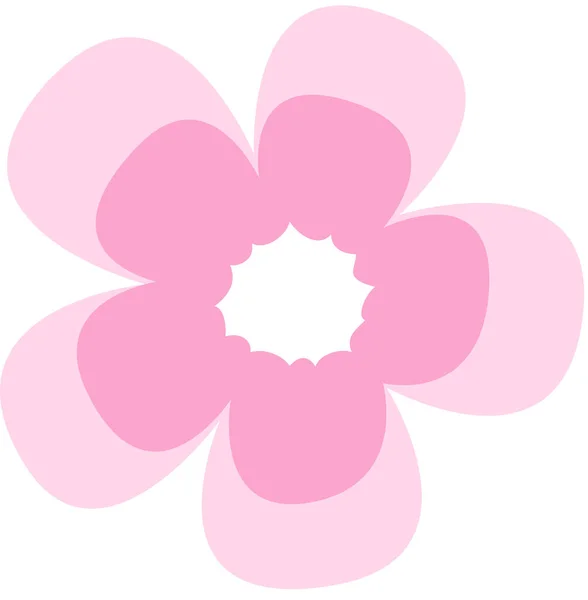 花びらの美しいベクターイラスト — ストックベクタ
