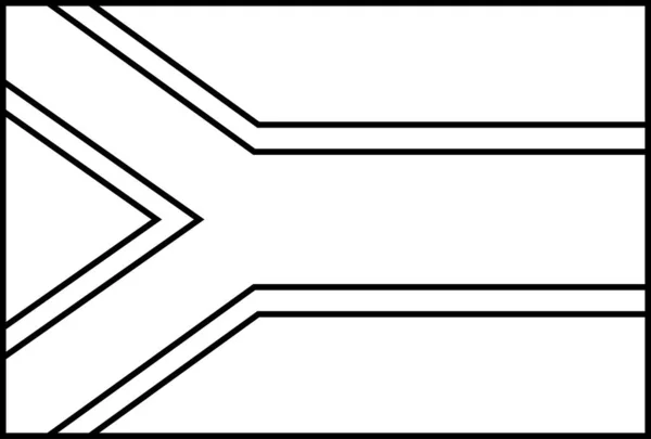 배경에 남아프리카 공화국의 — 스톡 벡터