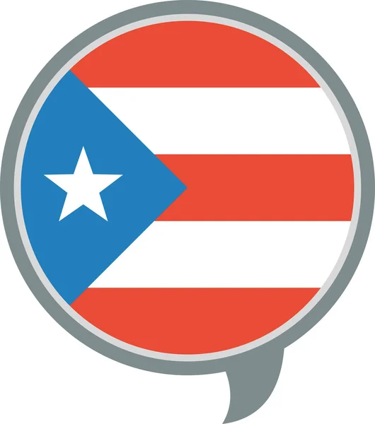 Puerto Rico Simple Stylish Design — Stock Vector