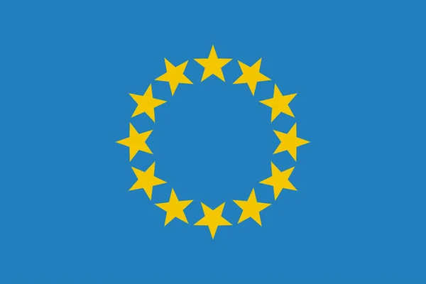 Ilustracja Wektora Unii Europejskiej — Wektor stockowy