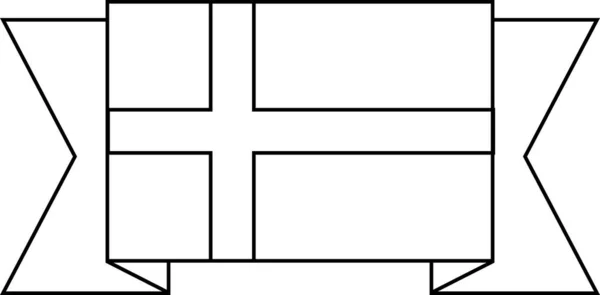 Прапор Векторного Зображення — стоковий вектор