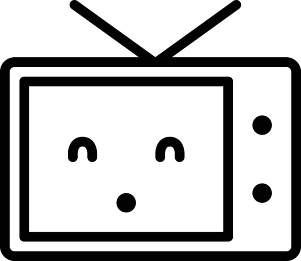 Gambar Vektor Emoticon Ekspresi Wajah - Stok Vektor