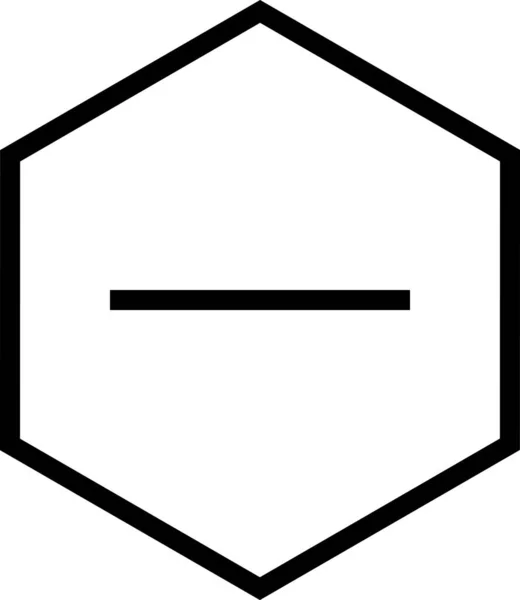 Symbolvektor Löschen Abbildung — Stockvektor