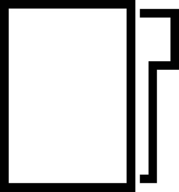 veri dizini simgesi, Vektör İllüstrasyonu