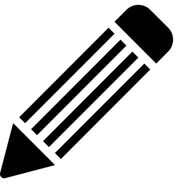 vektör illüstrasyon kalem, kalem 