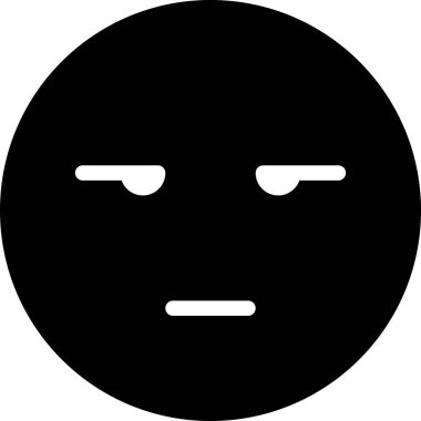 İfade yüz ifadesi duygu simgesi vektörü, soluk yüz yüz simgesi etiket notasında avatardır 