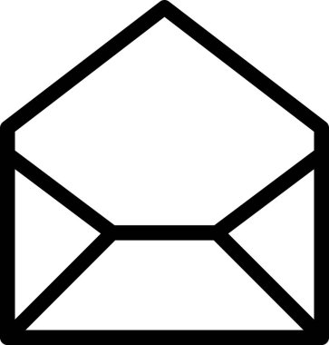 zarf, konsept gönder, vektör illüstrasyonu