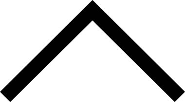 Beyaz arkaplanda izole edilmiş ok yönü, vektör illüstrasyonu