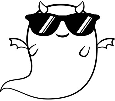 Gülümseme ifadesi yüz ifadeleri vektör illüstrasyonu