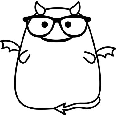 Gülümseme ifadesi yüz ifadeleri vektör illüstrasyonu