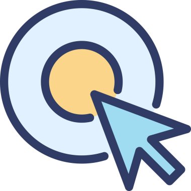 CPC simgesi, asgari vektör illüstrasyonu