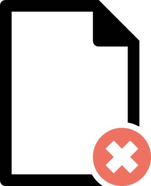 Metin belgesi simgesi, vektör illüstrasyonu