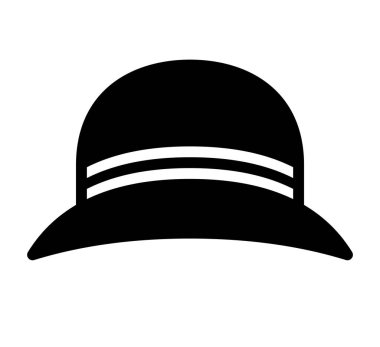 şık şapka vektör ilüstrasyonu 