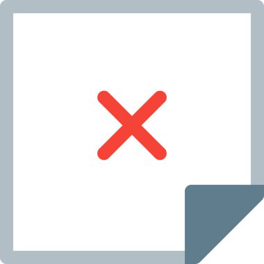 Simge vektörünü, illüstrasyonunu sil