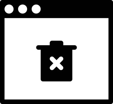 Simge vektörünü, illüstrasyonunu sil