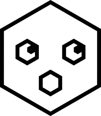 Maskot duygularının modern grafik çizimi şaşırttı