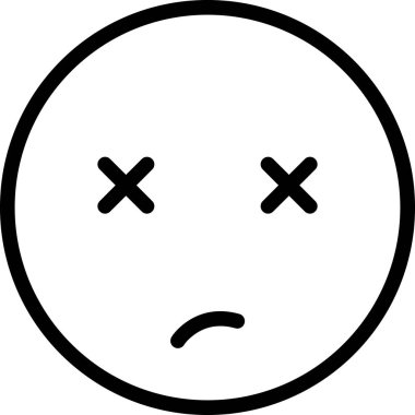 ifade yüz ifadeleri vektör illüstrasyonu