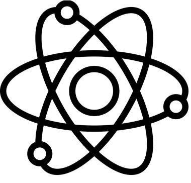 Fizik web vektör resimleme arkaplanı