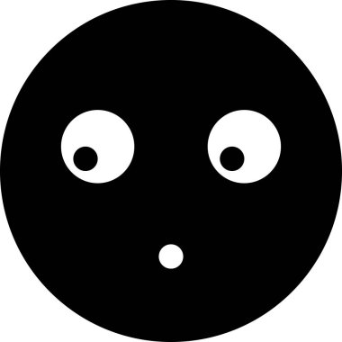 İfade yüz ifadesi duygu simgesi vektörü, telefonda nutku tutulmuş yüz avatarı