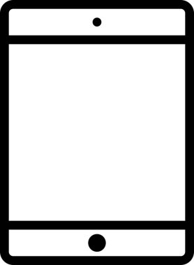 tablet web vektör resimleme arkaplanı 