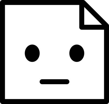 ifade yüz ifadeleri vektör illüstrasyonu