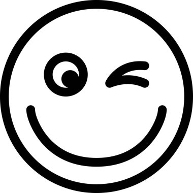 Maskot duygularının modern grafik çizimi Mutlu simge