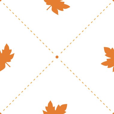 Yaprak deseninin vektör şablonu