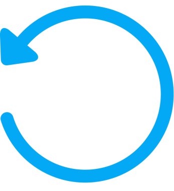 Beyaz arkaplanda izole edilmiş ok simgesi, vektör illüstrasyonu