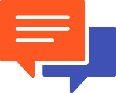  İleti yorum vektörü, illüstrasyon