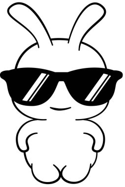 Maskot duygularının modern grafik çizimi