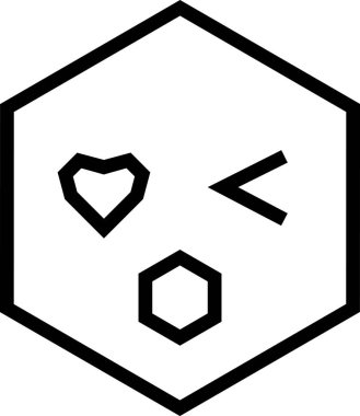 Maskot duygularının modern grafik çizimi şaşırttı